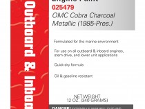 MOELLER Volvo Gray Engine Paint - 12oz Touch-Up Paint For Volvo Engines