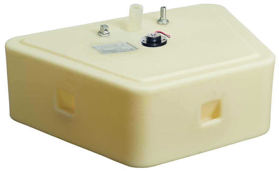 19 Gallon Permanent Below Deck Boat Fuel Tank Moeller Marine