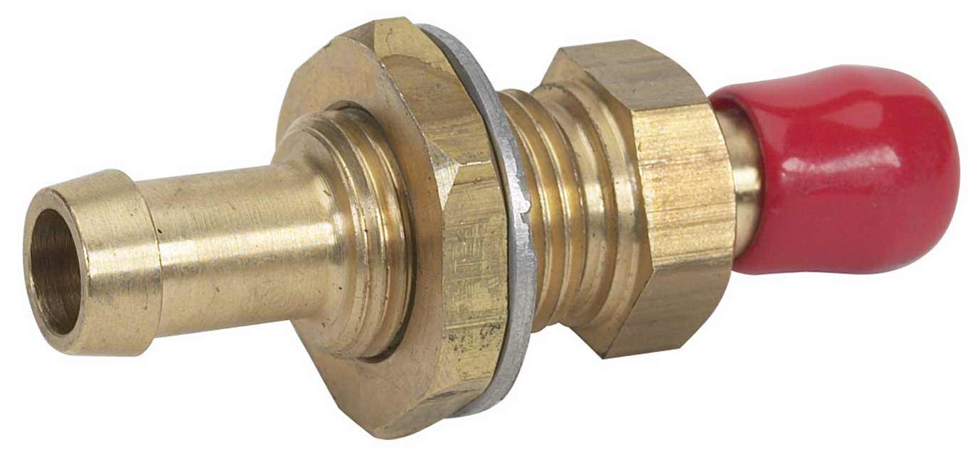 Brass Bulkhead – Straight 3/8″ - Moeller Marine