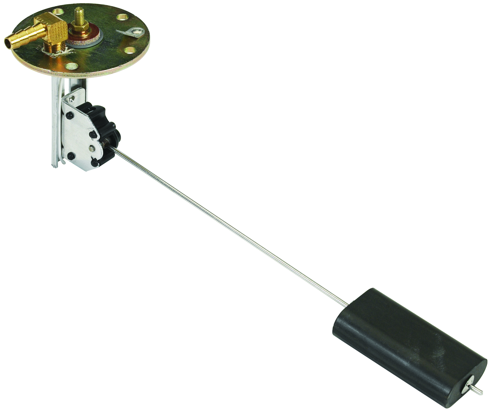 Electric Universal Fuel Tank Sending Unit Complete Kit with Dash Mounted Gauge 